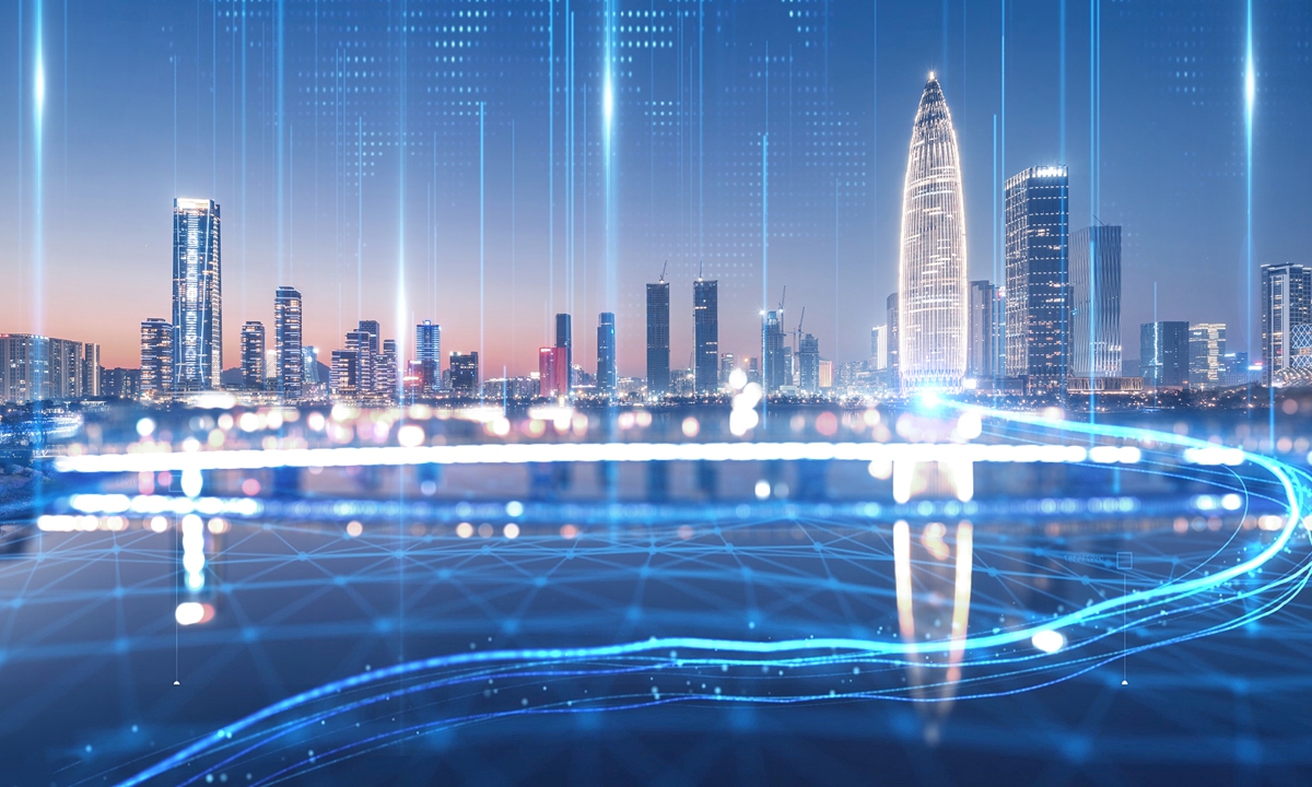 A city view of Nanshan district, Shenzhen, South China's Guangdong Province Photo: VCG