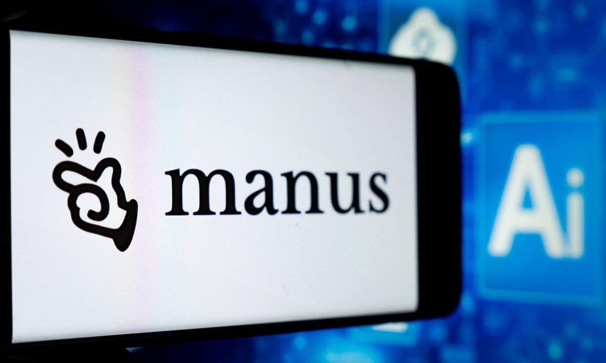 Manus, an AI agent released by Chinese start-up Monica Photo: VCG