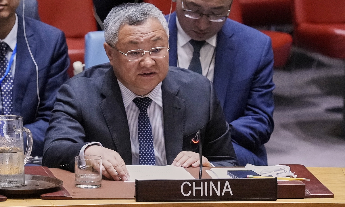China's permanent representative to the United Nations Fu Cong. Photo: VCG