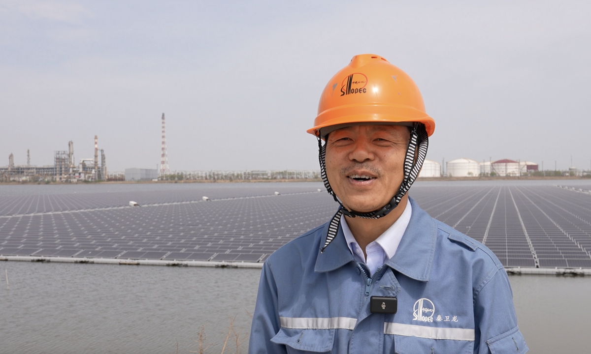 Qin Weilong, a process expert at Sinopec Qingdao Refining & Chemical and technical director of the 