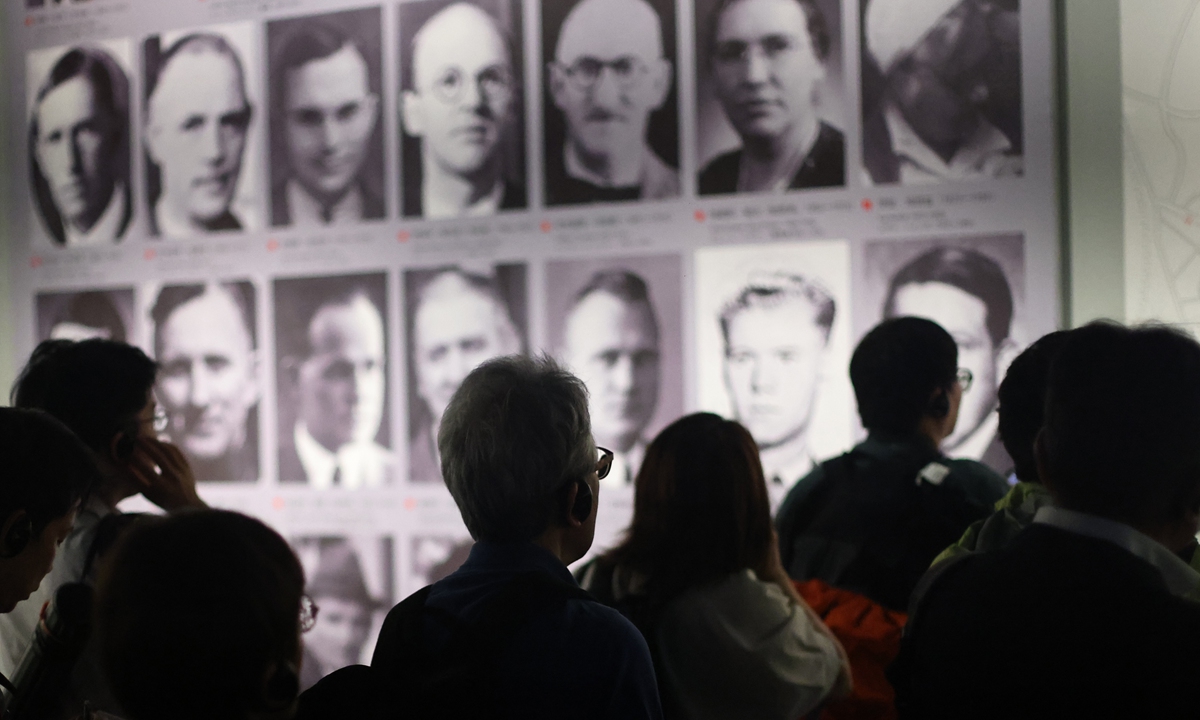 A group of Japanese people visit the Memorial Hall of the Victims in Nanjing Massacre by Japanese Invaders on July 14, 2024 in Nanjing, East China's Jiangsu Province. Photo: VCG
