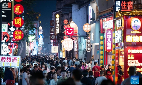 globaltimes.cn - Xinhua - Diverse modes of business contribute to nighttime economic vitality in Changsha, China's Hunan