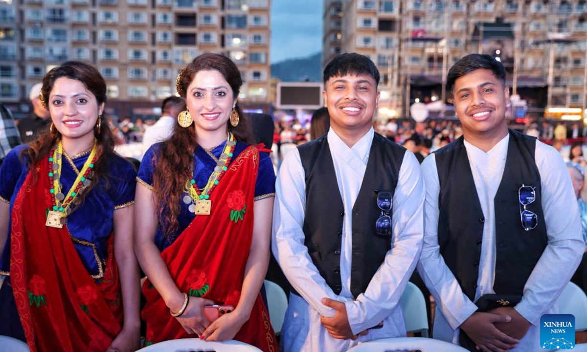 Two pairs of twins from Nepal participate in the 20th Mojiang international twins festival in Mojiang Hani Autonomous County, southwest China's Yunnan province, May 1, 2026.
China's inbound tourism booms thanks to visa exemption policies. (Photo by Yang Zixuan/Xinhua)