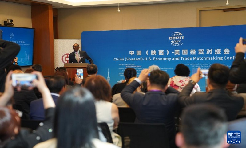 China (Shaanxi)-US economic, trade matchmaking event held in New York
