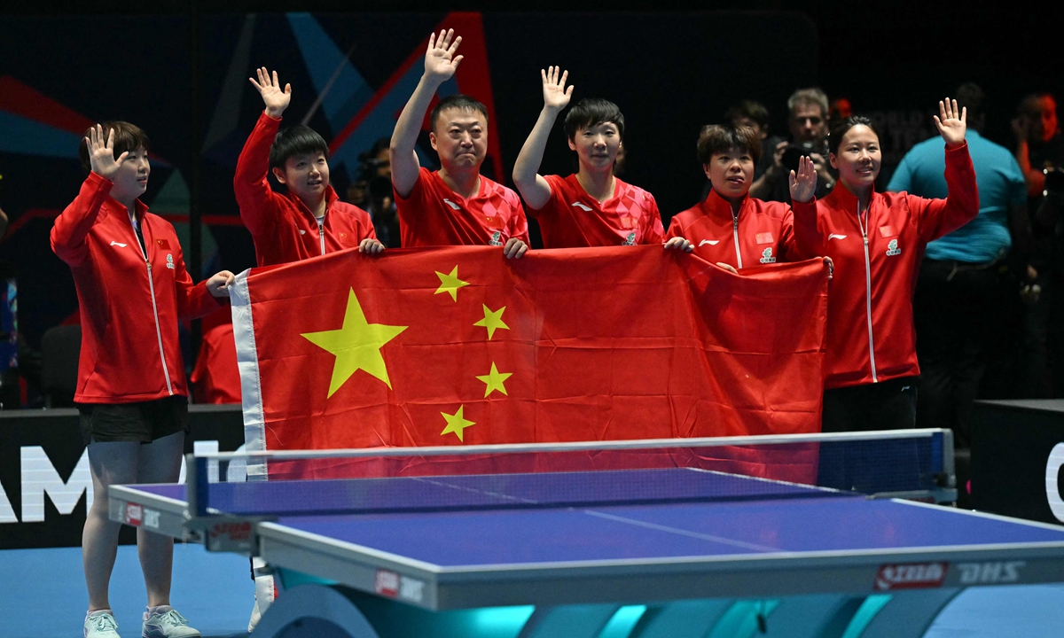 China edges Japan for 7th straight women's title at table tennis team worlds