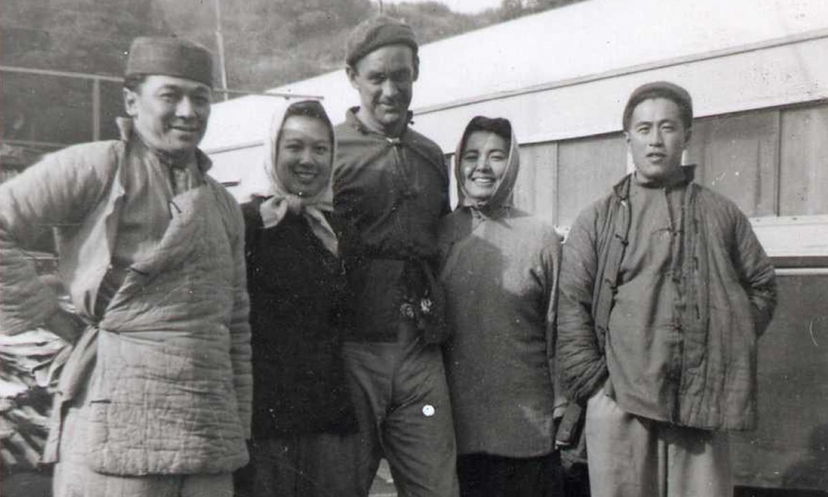 Archival photo of China Camp in California showing local residents posing for a group photo Photo: Courtesy of Heidi Kuhn