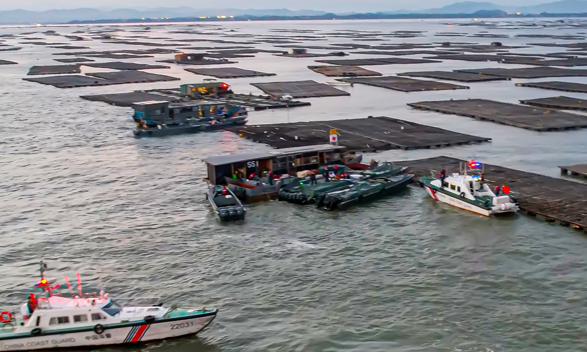 The Fangchenggang Coast Guard Bureau cracks a major smuggling case on May 27, 2024. Photo: Courtesy of Guangxi Coast Guard Bureau