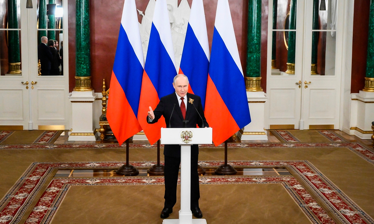 Putin calls China-Russia cooperation pillar of global stability; Chinese expert says it helps offset global turbulence driven by hegemonism and unilateralism