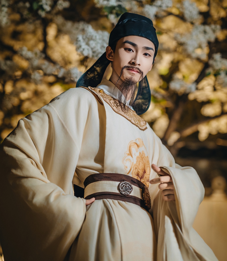 Wang Haonan's portrayal of Tang Dynasty poet Li Bai  Photo: Courtesy of Wen Baolong