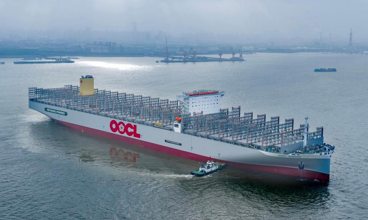 Photo: Courtesy of Nantong COSCO KHI Ship Engineering Co 