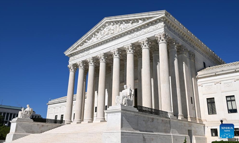 This photo shows the U.S. Supreme Court in Washington, D.C., the United States, May 11, 2026. (Photo: Xinhua)