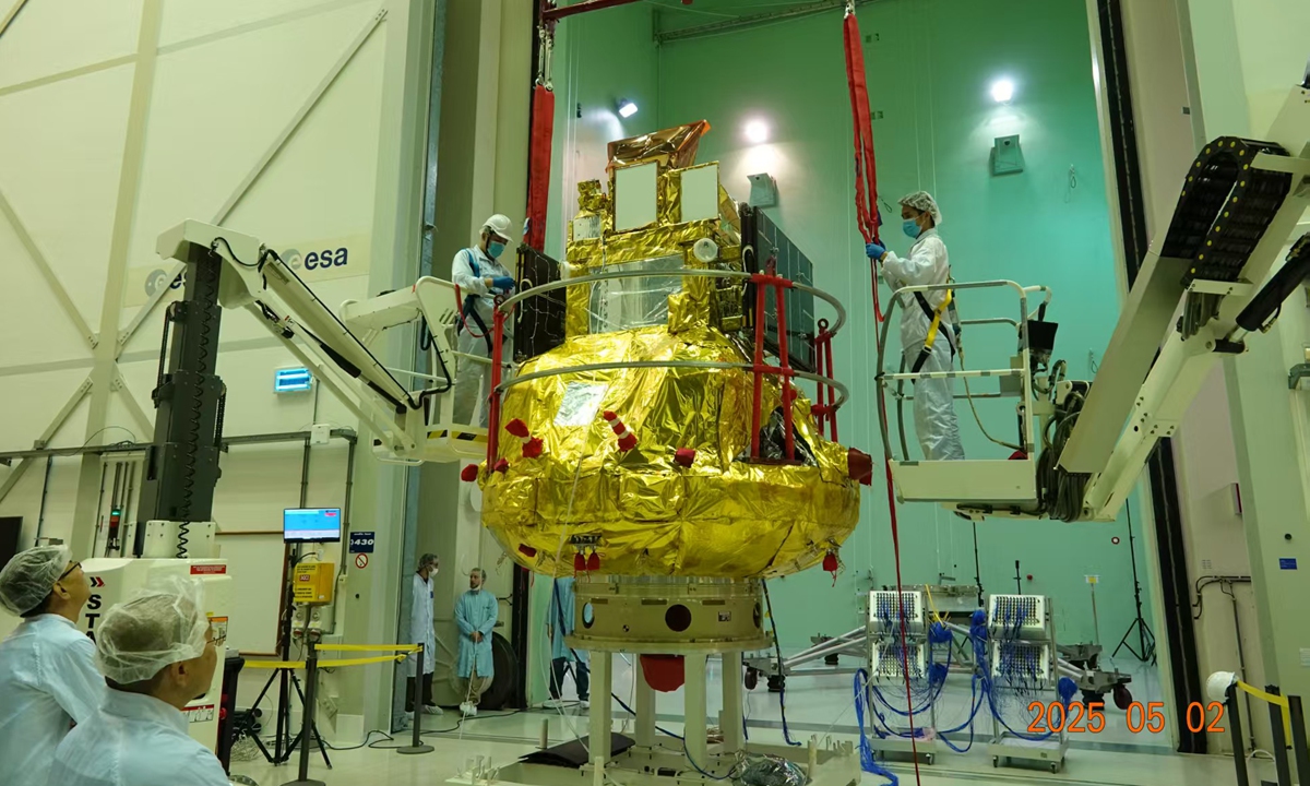 Photos: courtesy of Innovation Academy for Microsatellites of the Chinese Academy of Sciences