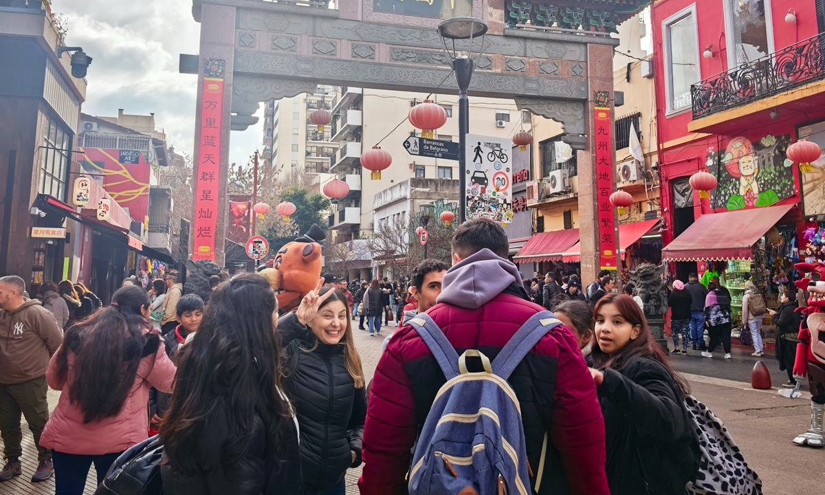 Chinatown in Buenos Aires, Argentina Photo: Liu Yang/GT