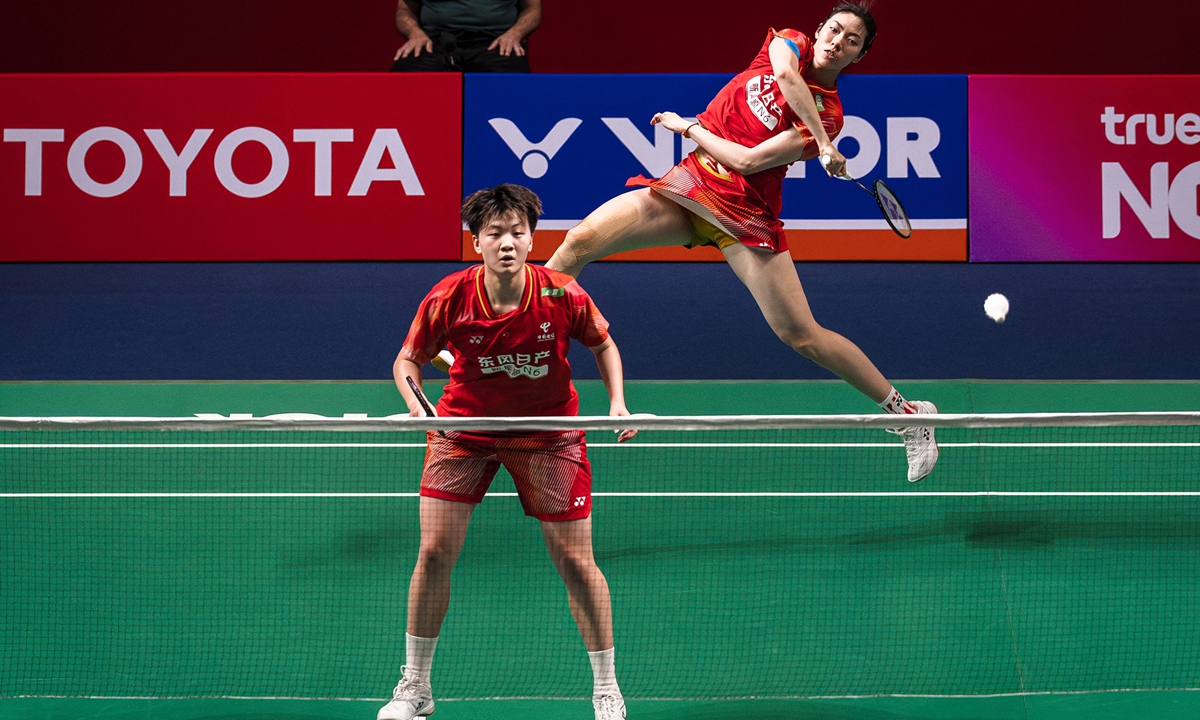 Chinese shuttlers bag one gold, 2 silvers in Thailand