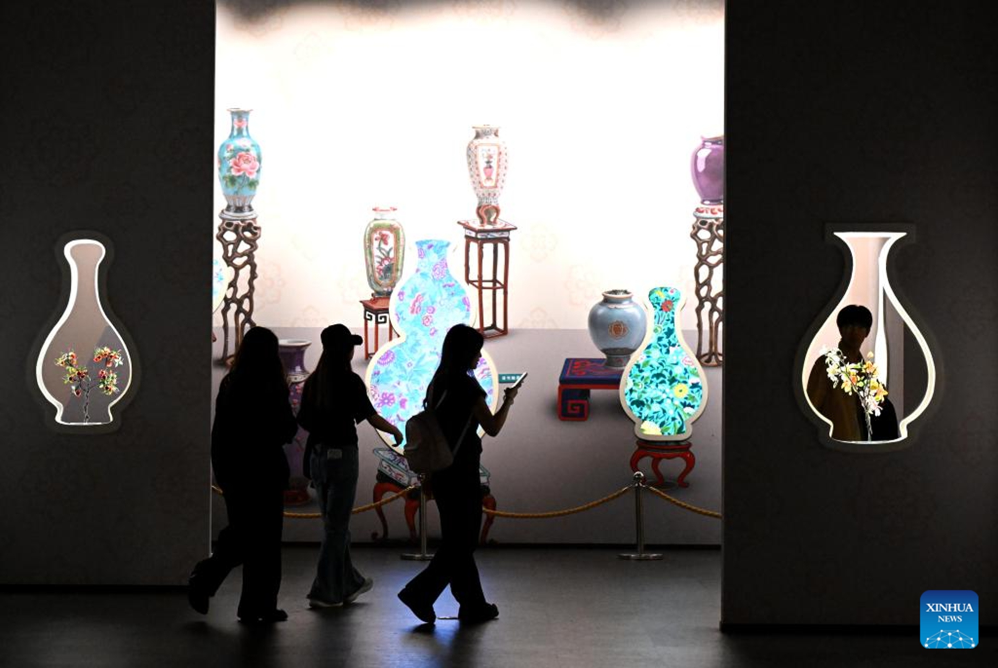 People visit the Hebei Museum in Shijiazhuang, north China's Hebei Province, May 17, 2026. Museums across China receive large numbers of visitors with the upcoming International Museum Day, which will fall on May 18. (Photo by Chen Qibao/Xinhua)