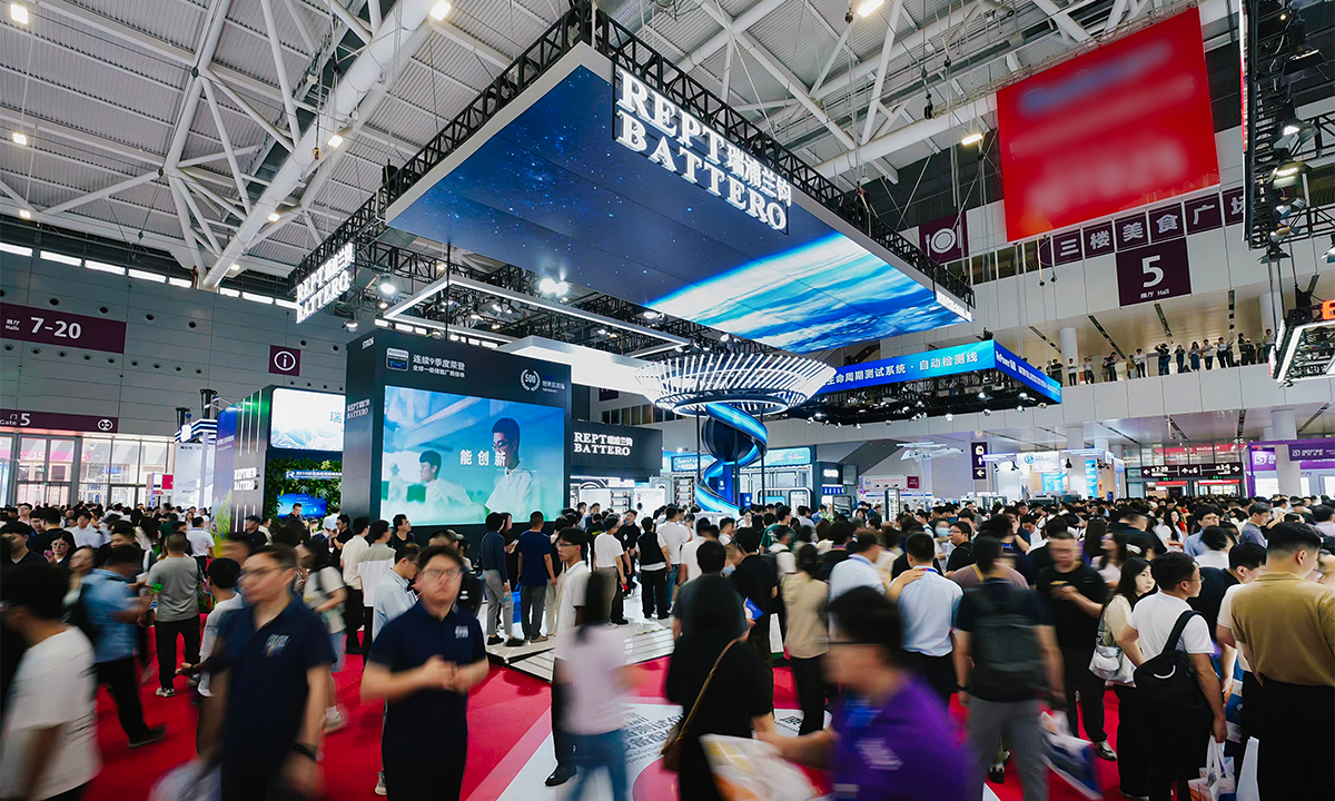 Photo: REPT BATTERO at CIBF 2026 in Shenzhen