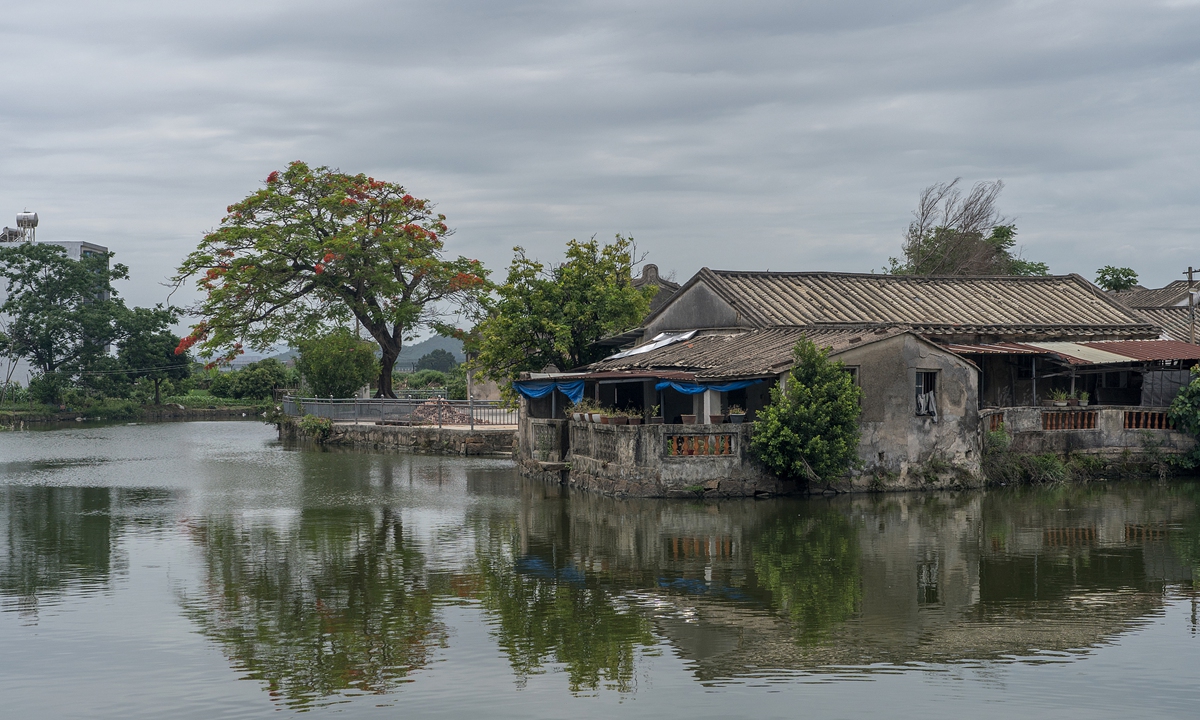 Yangqi village in Jieyang, South China's Guangdong Province serves as one of the filming locations for movie Dear You.  Photo: VCG