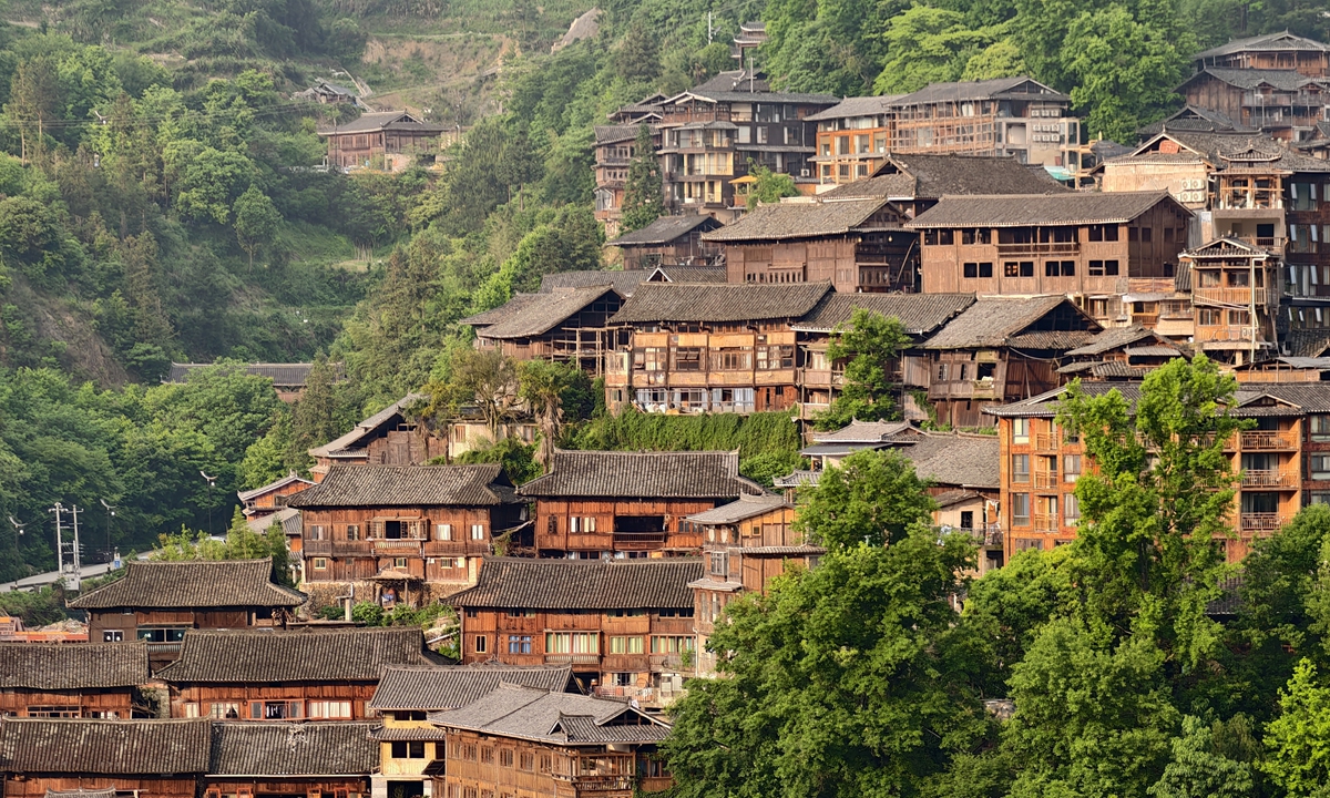 Xijiang Qianhu Miao Village Photo: Deng Zijun/GT