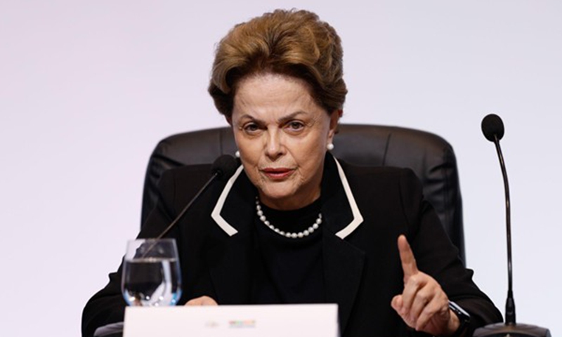 Dilma Rousseff, president of the New Development Bank (NDB). Photo: Fernando Fraz?o/Agência Brasil