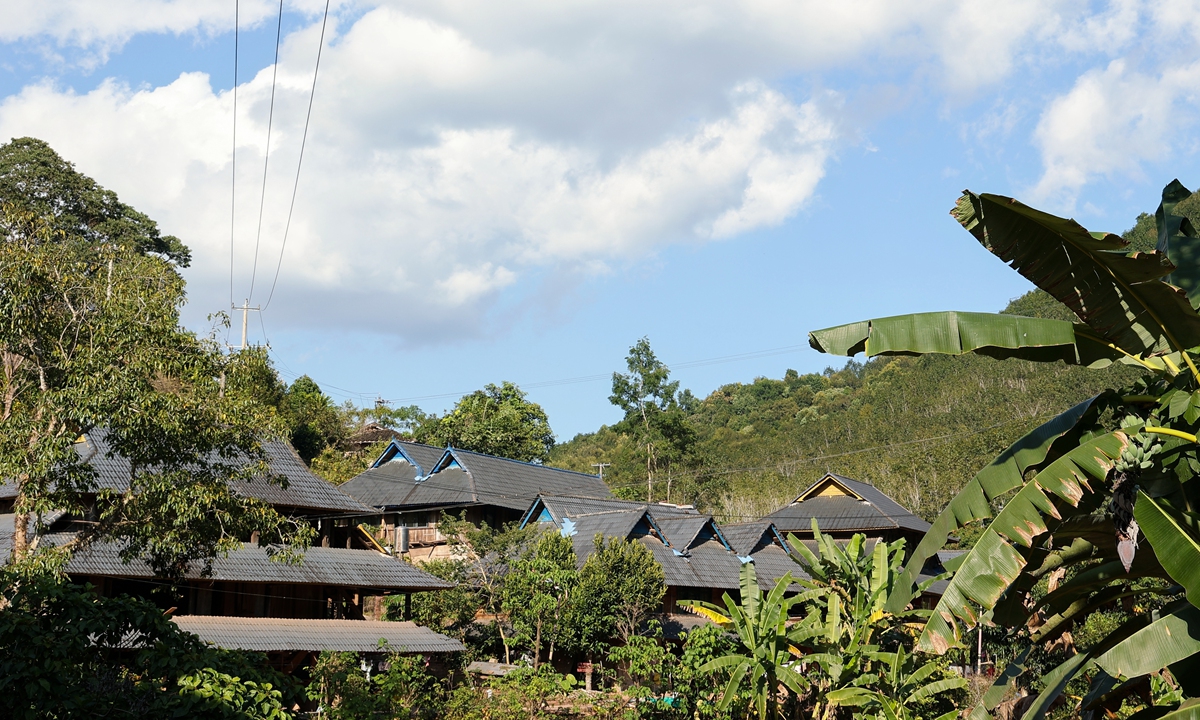 Scenery of Sanman village, which focuses on integrated agro-tourism and modern agriculture Photo: Courtesy of China Agricultural University
