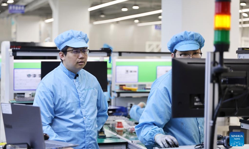 Fu Mingda (L) works with his colleague on the joint assembly line at Galileo (Tianjin) Technology Co., Ltd. in Tianjin, north China, May 22, 2026. Thirty-three-year-old Fu Mingda, an electromagnetic engineering designer at Galileo (Tianjin) Technology Co., Ltd., has his sights set on becoming a technical expert in the motor industry. To that end, he has been tackling key challenges in the independent research and development (R&D) of core robotic components.
After earning his master's degree from Shenyang University of Technology in 2018, Fu relocated to Tianjin to focus on the R&D and design of aviation motors. He later joined Galileo, where he was involved in the in-house development of quadruped robot joint modules from the ground up.
At the time, the company relied on externally procured joint modules that were prone to overheating and damage. Furthermore, these outsourced parts could not meet complex performance requirements, such as performing somersaults, climbing slopes, and carrying heavy loads.
In less than six months, Fu achieved a technological breakthrough. Overseeing the process from initial electromagnetic design to supplier development, assembly, and testing, he drove the project through four major iterations and dozens of minor optimizations. Impressively, the very first prototype reached advanced standards in the industry.
Today, fueled by the rapid growth of China's domestic robotics industry, Fu remains busier than ever. He expressed full confidence that, through continued dedication, he will realize his ambition of becoming a leading technical expert in the motor sector. Photo: Xinhua