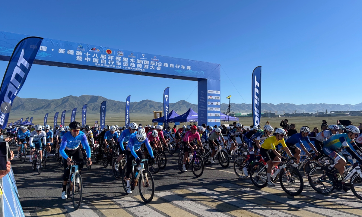 The 18th China Xinjiang International Road Cycling Race Photo: Zhang Han/GT

