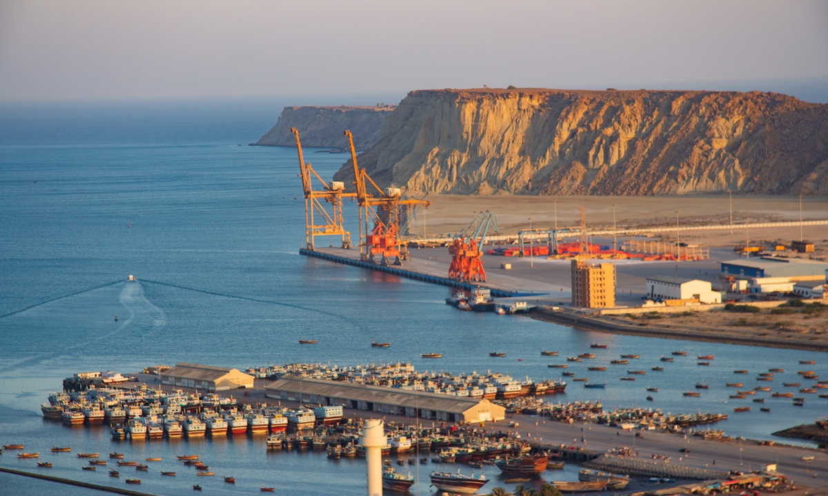 A view of Gwadar Port in Pakistan Photo: VCG