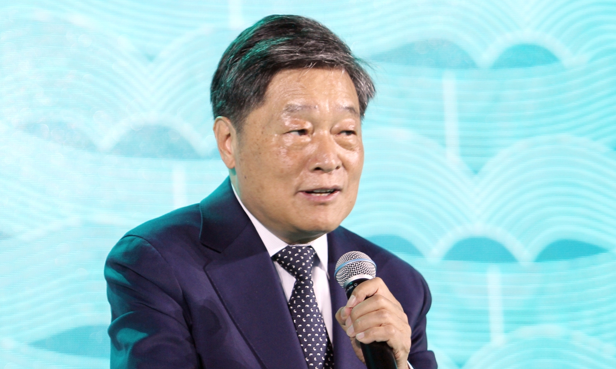 Xiong Zhaozheng speaks at an event. Photo: VCG