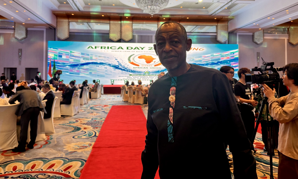 Rwandan Ambassador to China James Kimonyo Photo: Dong Feng/GT