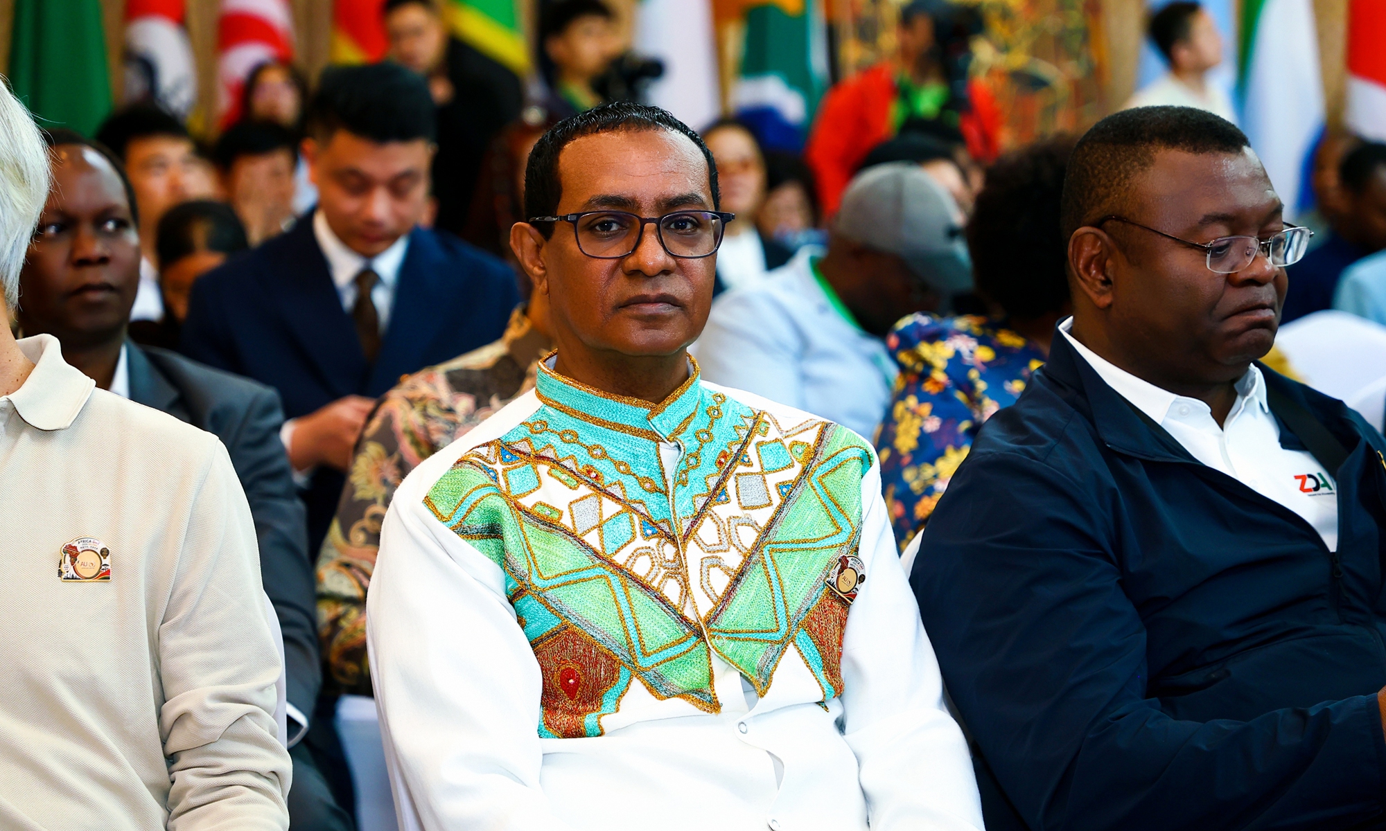 Ethiopian Ambassador to China Tefera Derbew Yimam Photo: Courtesy of the Africa Day 2026 Organizing Committee