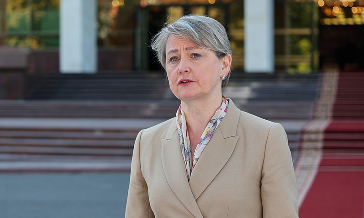 British Foreign Secretary Yvette Cooper. Photo: VCG