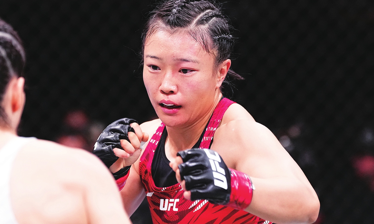 Chinese MMA fighter Shi Ming 