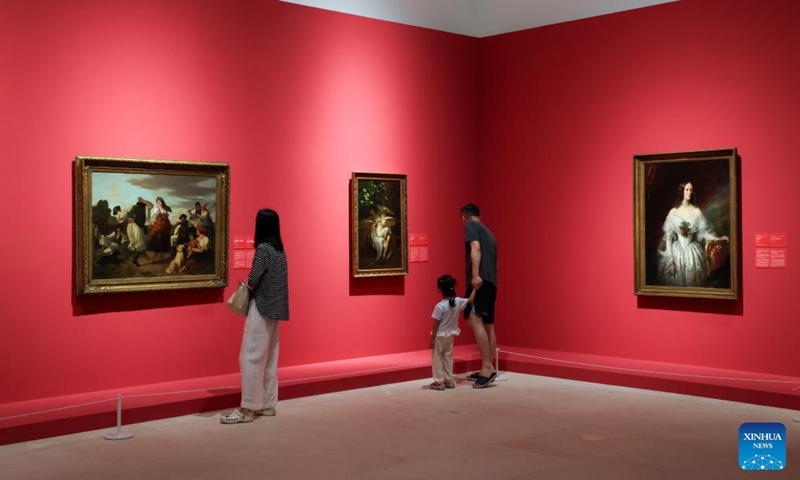 People visit the Shenzhen International Museum of Art in Shenzhen, south China's Guangdong Province, May 30, 2026. The museum officially opened to the public on Saturday. Photo: Xinhua