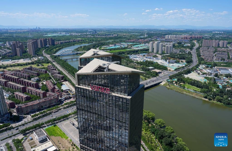 This photo taken on May 29, 2026 shows a view of the Beijing Municipal Administrative Center in Beijing, capital of China. From 2016 to 2026, the Beijing Municipal Administrative Center marks a decade of planning and development. Over the past ten years, it has undergone a remarkable transformation into a vibrant modern area. Photo: Xinhua