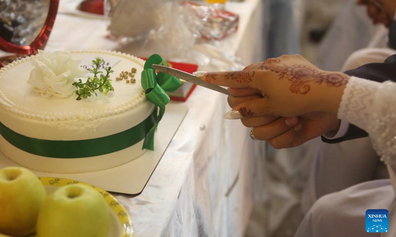 This photo taken on June 1, 2026 shows a mass wedding party in Kabul, Afghanistan. (Photo: Xinhua)
