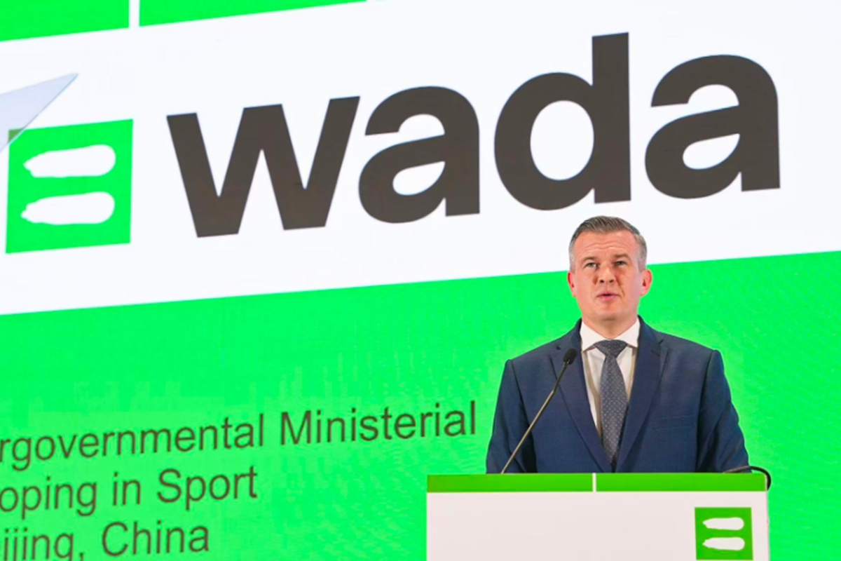 WADA President Witold Banka  Photo: Courtesy of CHINADA
