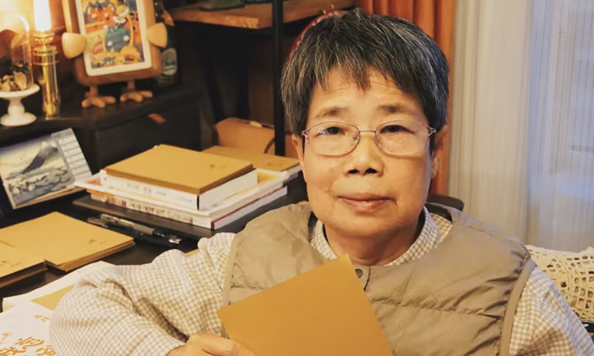Writer Wang Yuzhen Photo: Courtesy of Wang Yuzhen