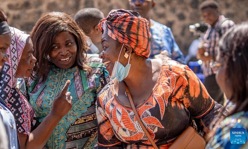 Family members celebrate after a relative was declared cured of Ebola in Goma, the Democratic Republic of the Congo (DRC), June 3, 2026. A patient infected with Ebola virus disease was discharged on Wednesday in Goma, the capital of North Kivu Province in the eastern DRC, after being declared recovered by medical teams. The recovery brought relief to the patient's family, who said they had gone through days of anxiety and uncertainty. (Photo: Xinhua)