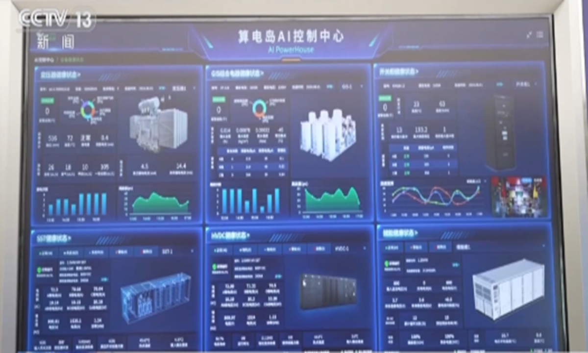 Photo: Screenshot from a report by CCTV News