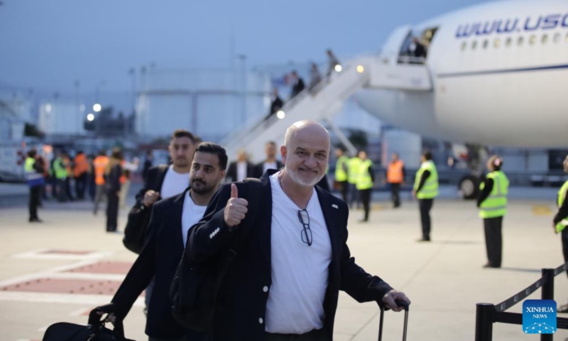 Members of the Iranian national football team arrive at at Tijuana International Airport in Tijuana, Mexico, June 7, 2026. Photo: Xinhua