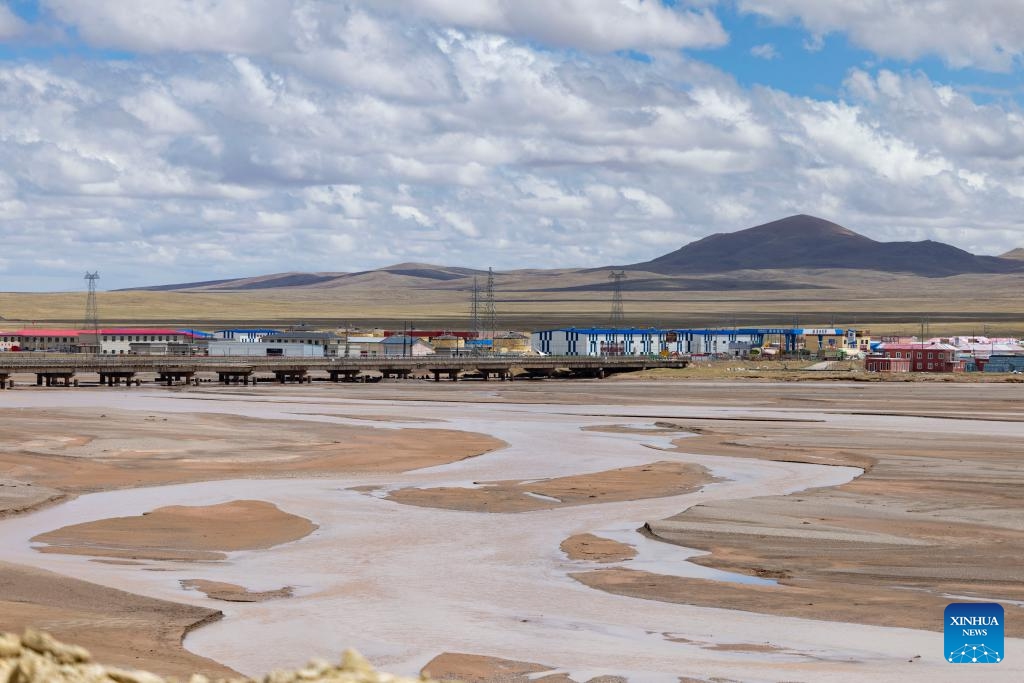 This photo taken on June 8, 2026 shows the Tuotuo River in northwest China's Qinghai Province. (Photo: Xinhua)