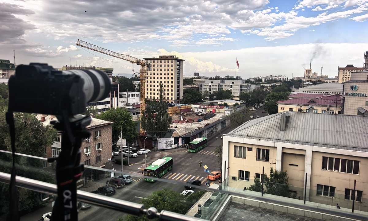 A view of Bishkek, capital of Kyrgyzstan Photo: Liu Yang/GT