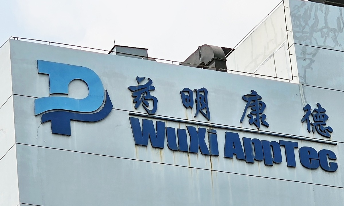 WuXi AppTec Photo: VCG