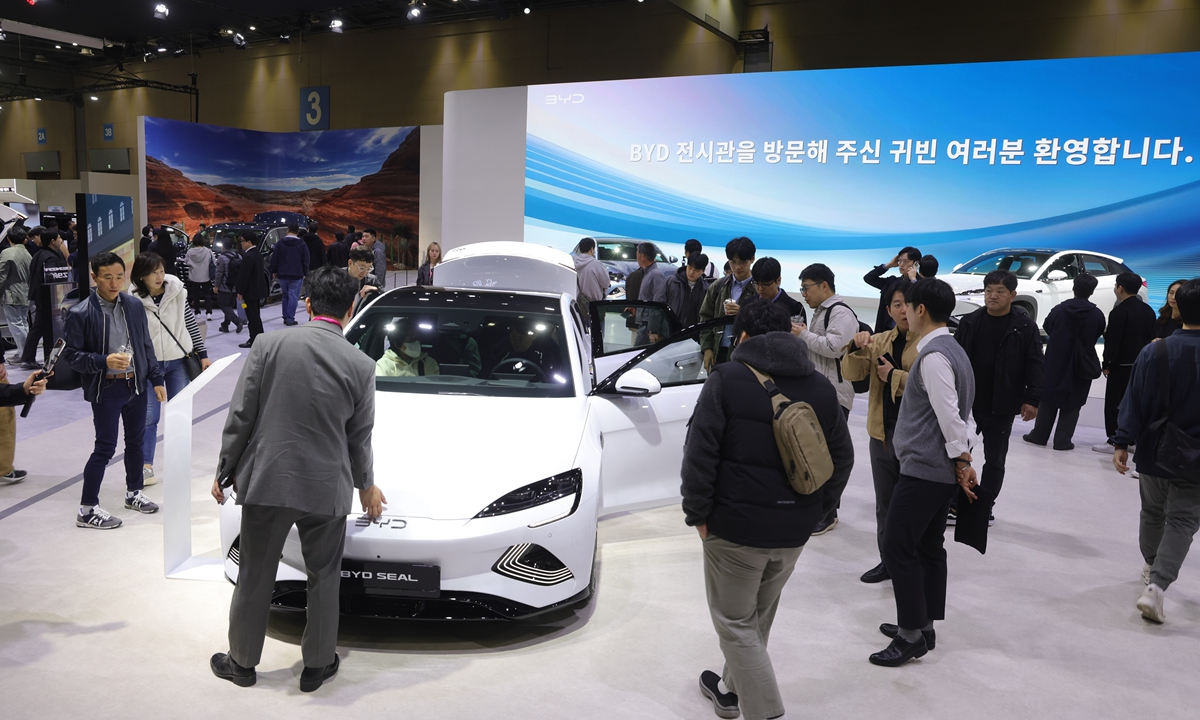 Chinese brands' growing presence in South Korea highlights upgraded competitiveness, deeper economic ties: expert