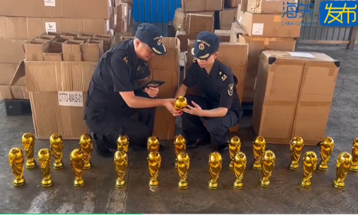 Photo: Screenshot from a report by the Xinhua News Agency
