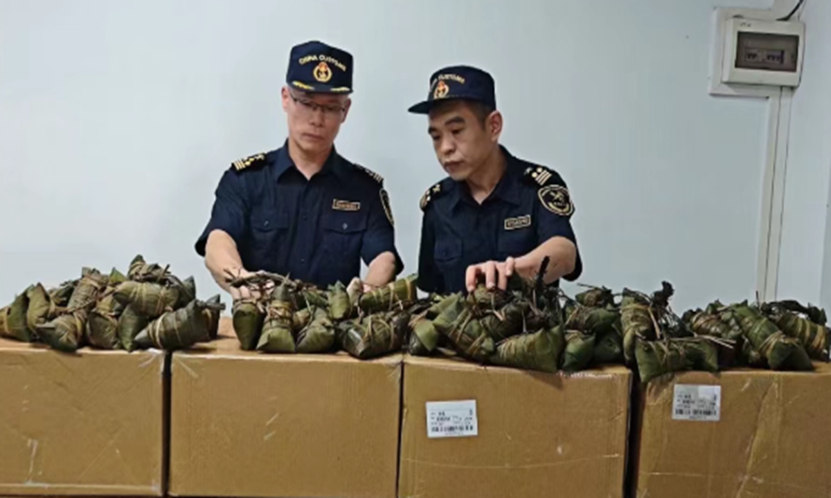 Photo: Screenshot from a report by the Xinhua News Agency