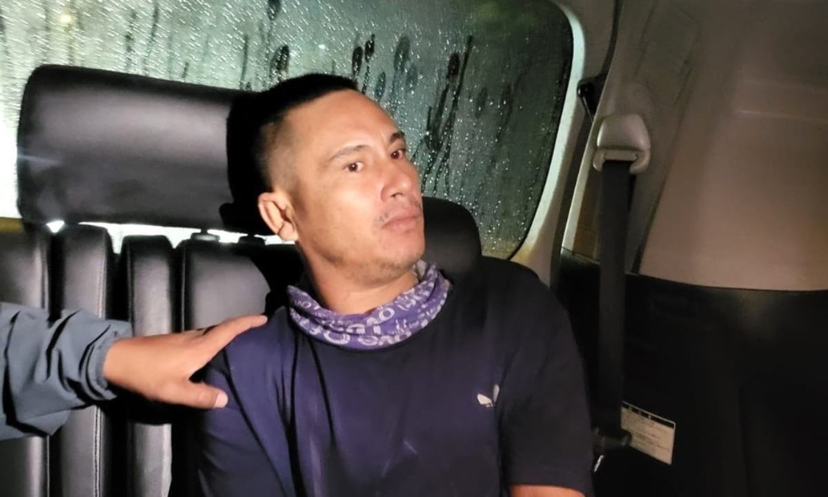 Cambodian police arrests a 37-year-old Cambodian male suspect on the day when a Chinese female doctor was killed at a clinic in Phnom Penh, Cambodia, on July 12. Photo: Screenshot from the Cambodia China Times 