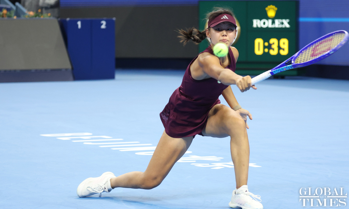 16-year-old Sun Xinran claims first China Open win Photo: Cui Meng/GT