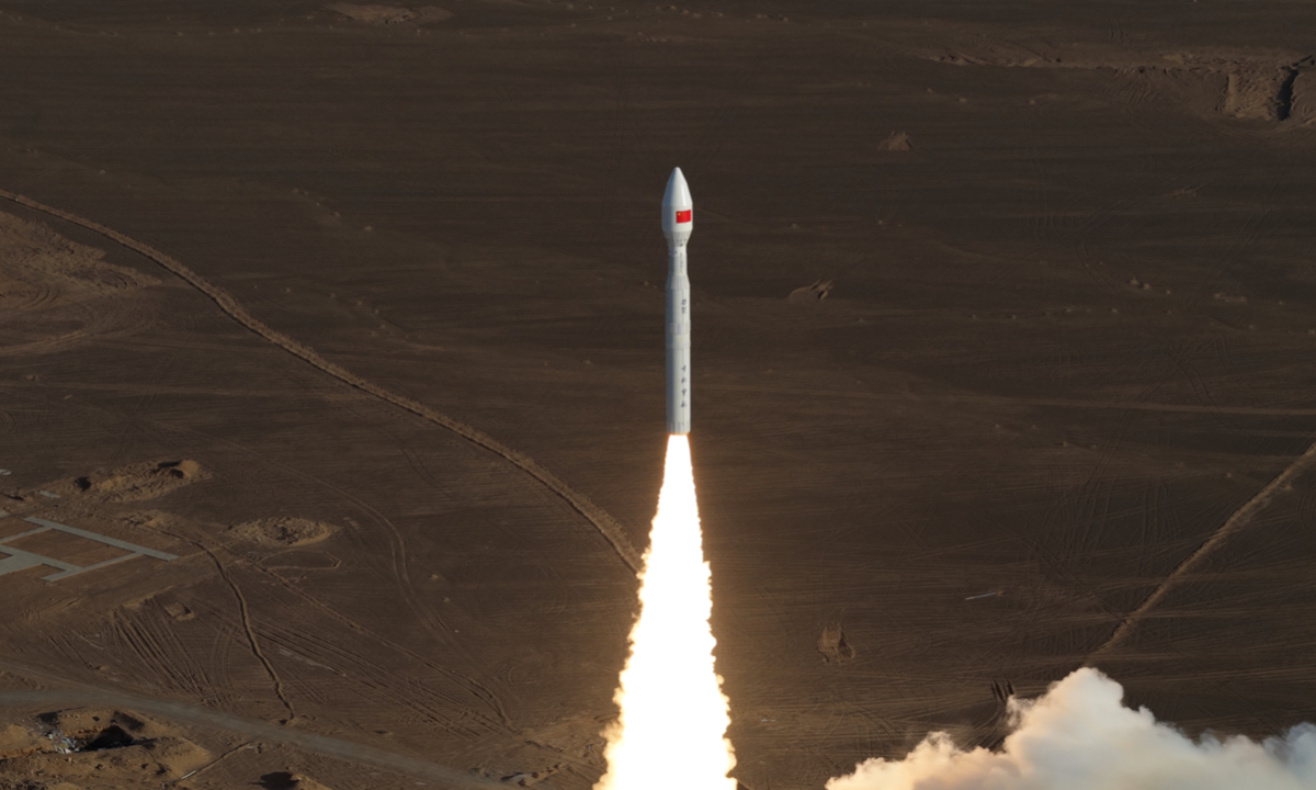 China on Friday launched a Kinetica-1 Y15 carrier rocket and sent five satellites into space. The mission marked the 15th flight of the Kinetica-1 carrier rocket.