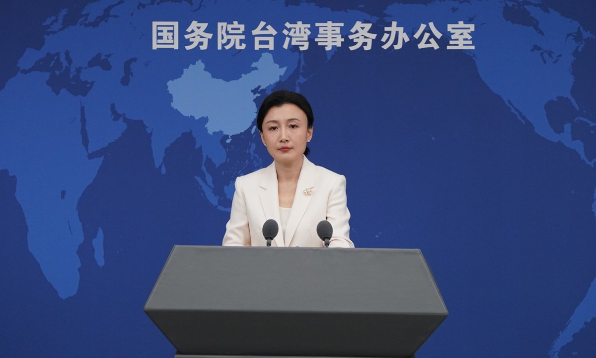 Taiwan Affairs Office spokesperson Zhang Han